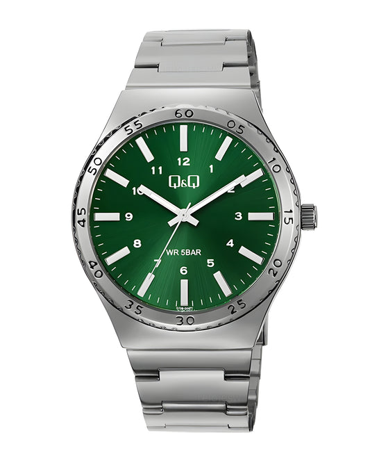 Reloj Q&Q Hombre Original Plateado Q70B004Y