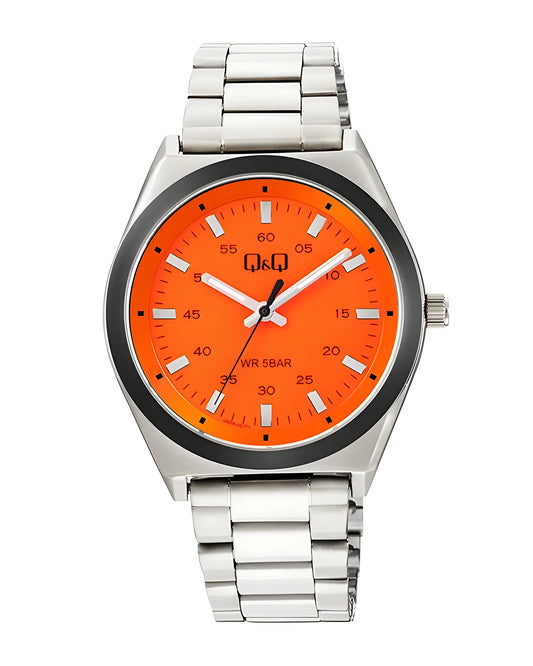 Reloj Q&Q Hombre Original Plateado Q80B001Y