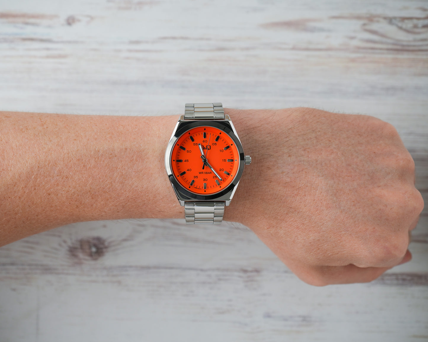 Reloj Q&Q Hombre Original Plateado Q80B001Y