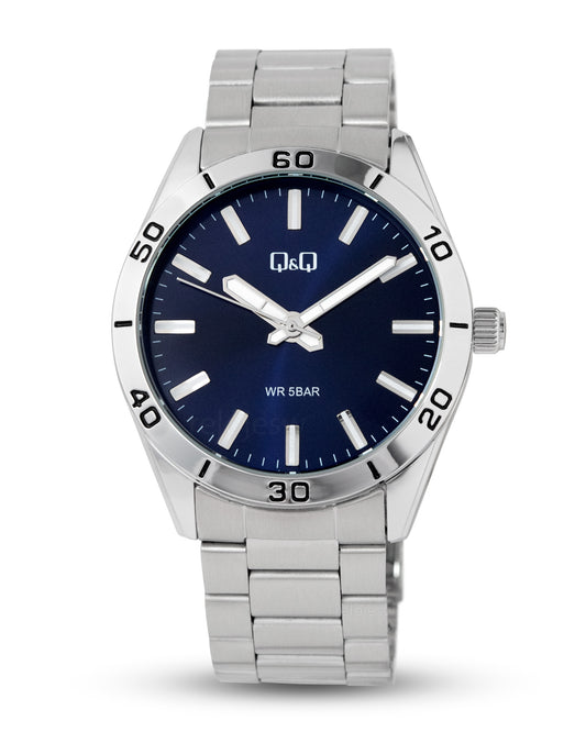 Reloj Q&Q Hombre Plateado Q86B004Y