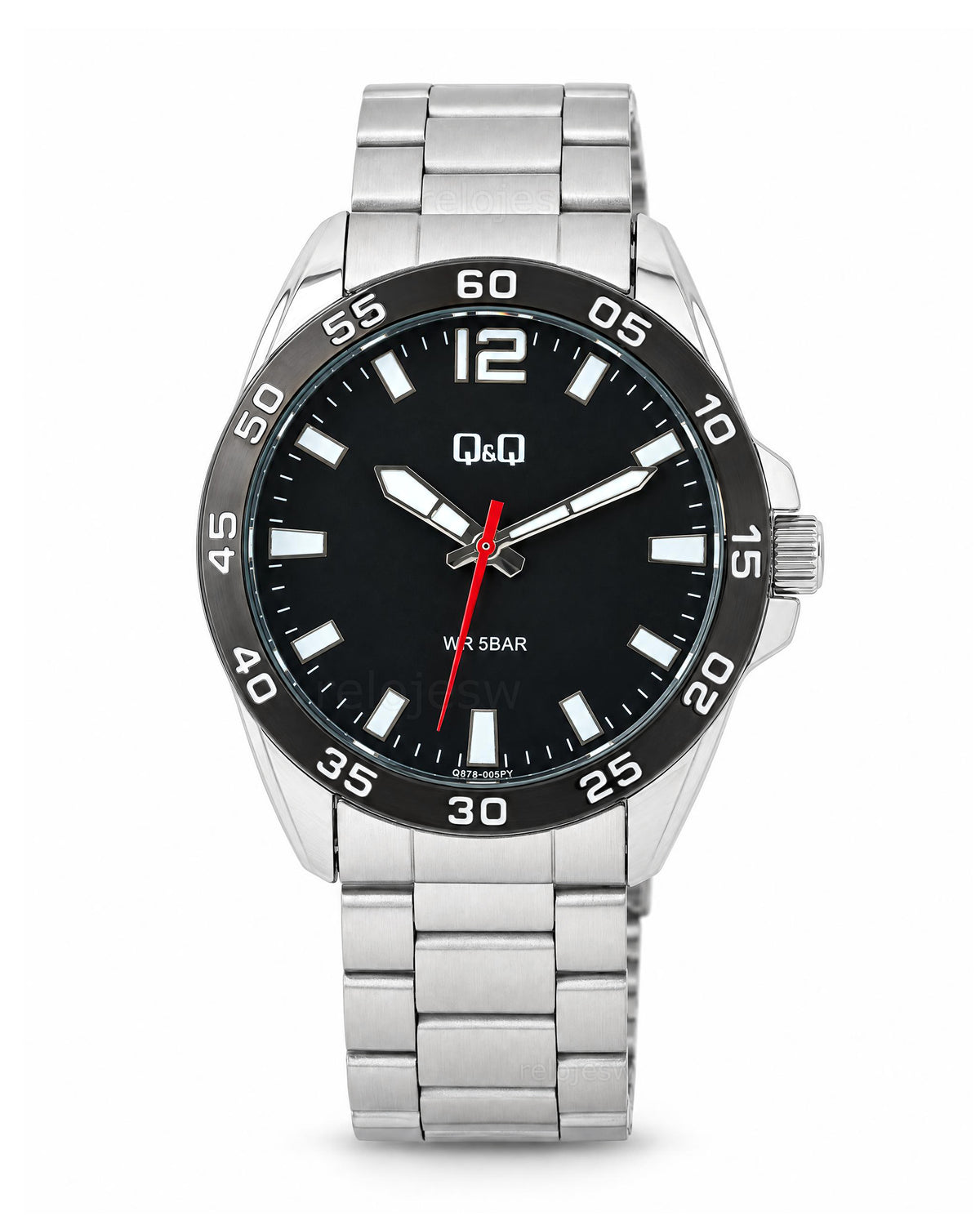 Reloj Q&Q Hombre Original Plateado Q87B005Y