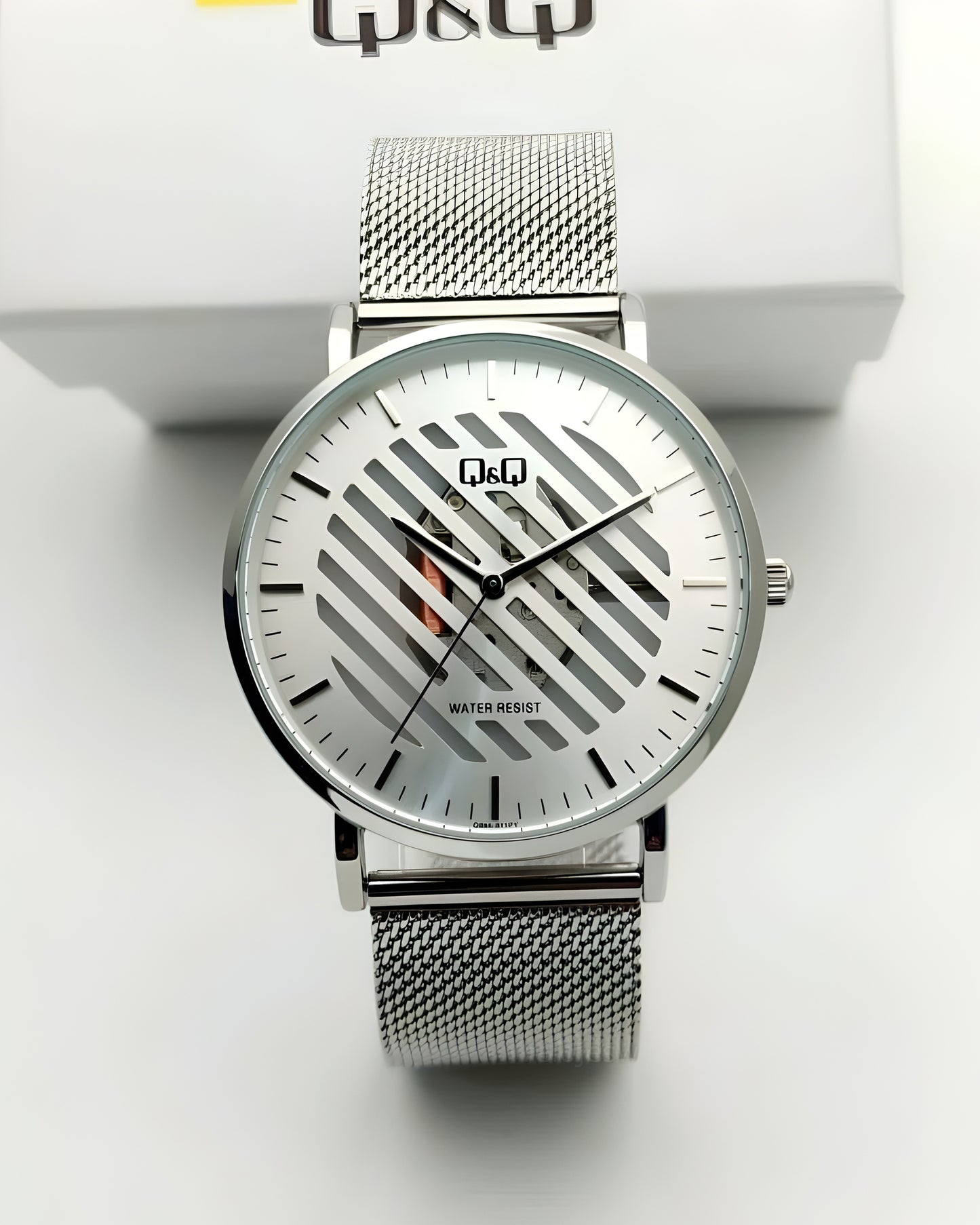 Reloj Q&Q Hombre Original Plateado Q89A511Y