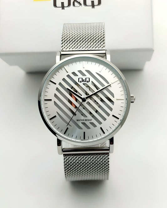 Reloj Q&Q Hombre Original Plateado Q89A511Y