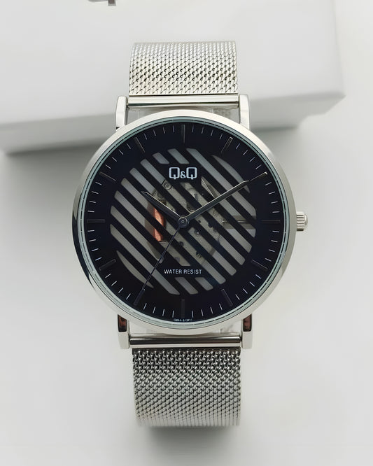 Reloj Q&Q Hombre Original Plateado Q89A512Y