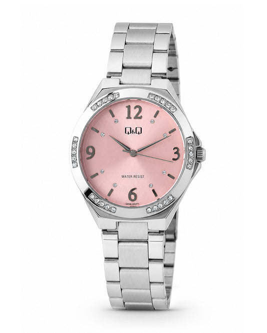 Reloj Q&Q Original Mujer Plateado Q89B002Y