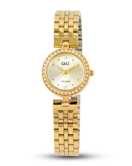 Reloj Q&Q Mujer Dorado Q96B501Y