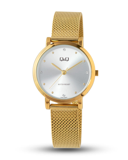 Reloj Q&Q Mujer Dorado QA21J001Y