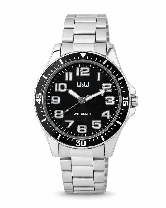 Reloj Q&Q Hombre Original Plateado QB64J225Y