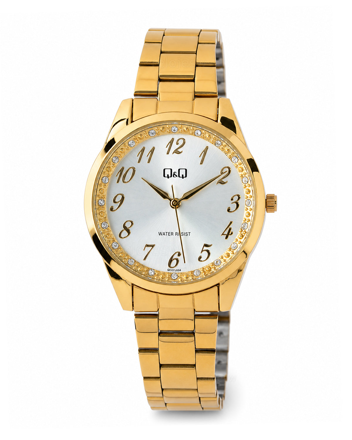 Reloj Q&Q Original Mujer Dorado QC07J004Y