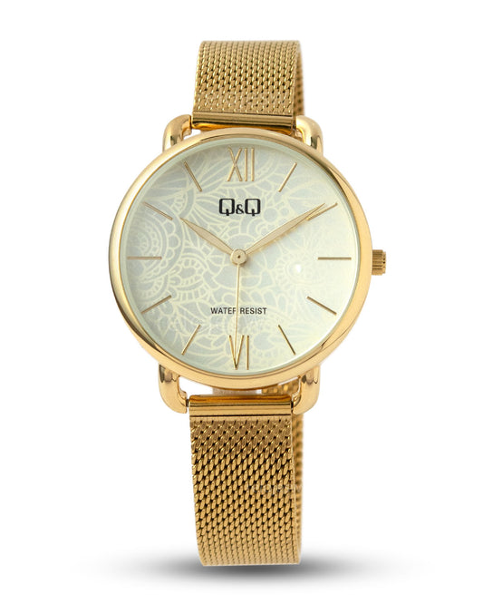 Reloj Q&Q Mujer Dorado QC27J001Y