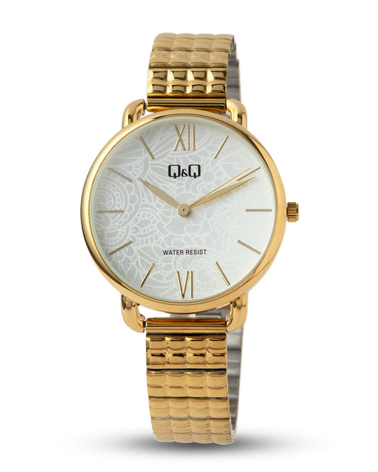 Reloj Q&Q Mujer Dorado QC27J021Y