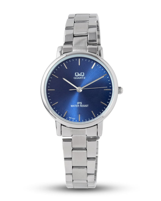 Reloj Q&Q Mujer Plateado Azul QZ01J212Y