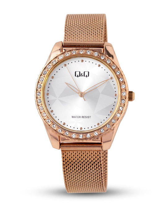 Reloj Q&Q Mujer Oro Rosa QZ59J091Y