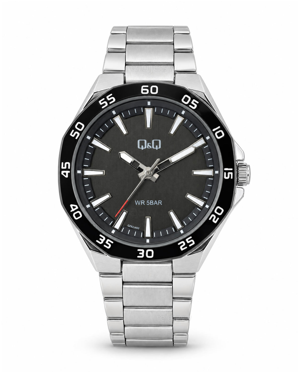 Reloj Q&Q Hombre Original Plateado QZ82J402Y
