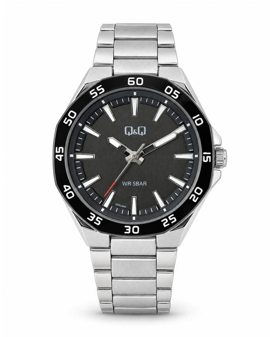 Reloj Q&Q Hombre Original Plateado QZ82J402Y