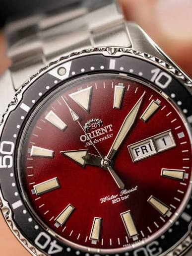 Reloj Orient Hombre Kamasu Original Plateado RA-AA0003R