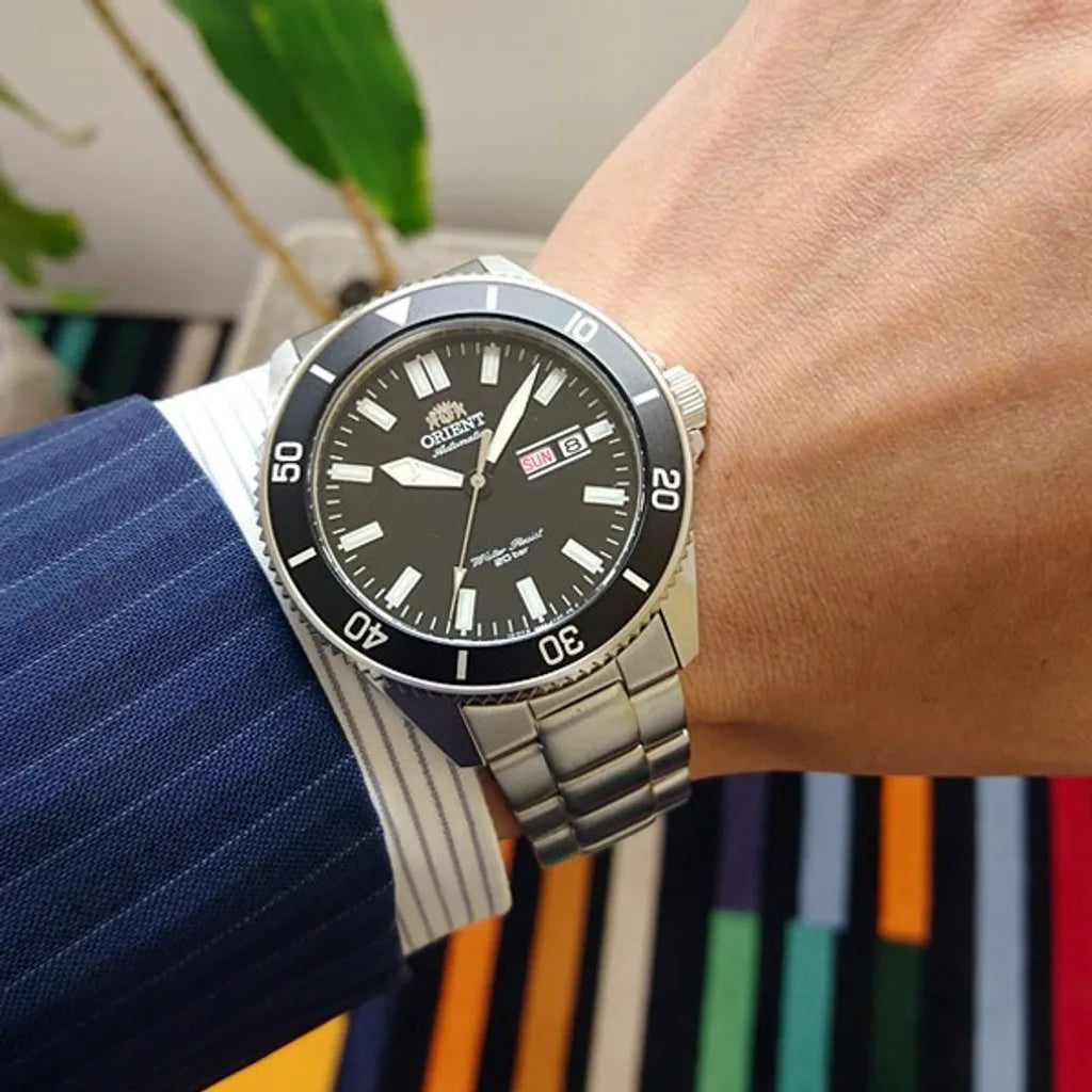 Reloj Orient Hombre Kanno Plateado RA-AA0008B