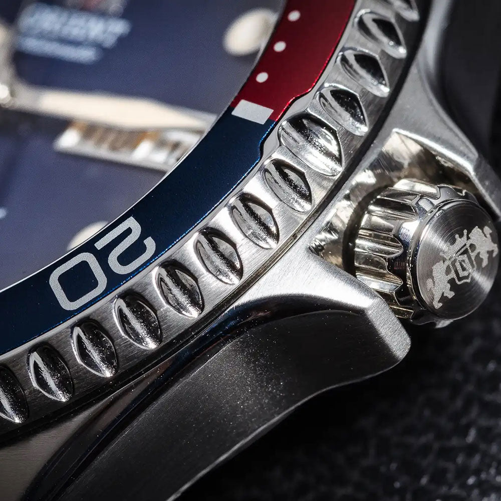 Reloj Orient Kamasu 2 Hombre Pepsi RA-AA0812L