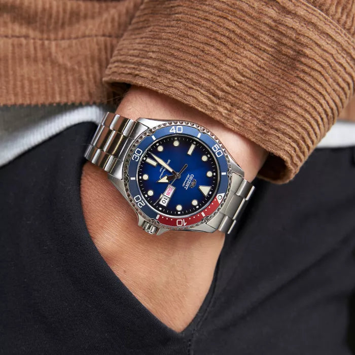 Reloj Orient Kamasu 2 Hombre Pepsi RA-AA0812L