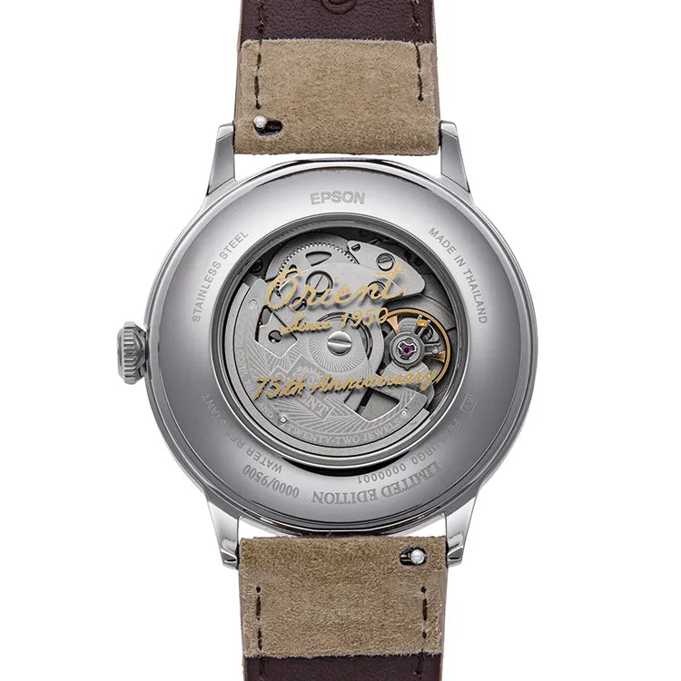 Reloj Orient Hombre Original Edición Limitada 75º Aniversario Café RA-AC0027S