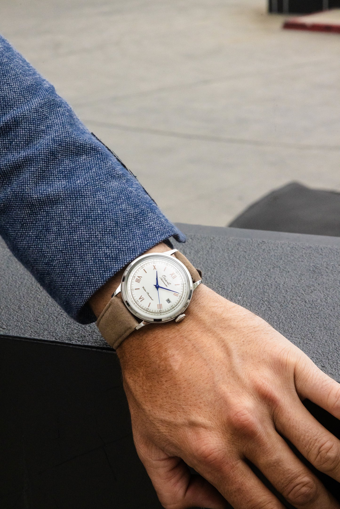 Reloj Orient Hombre Original Edición Limitada 75º Aniversario Café RA-AC0027S