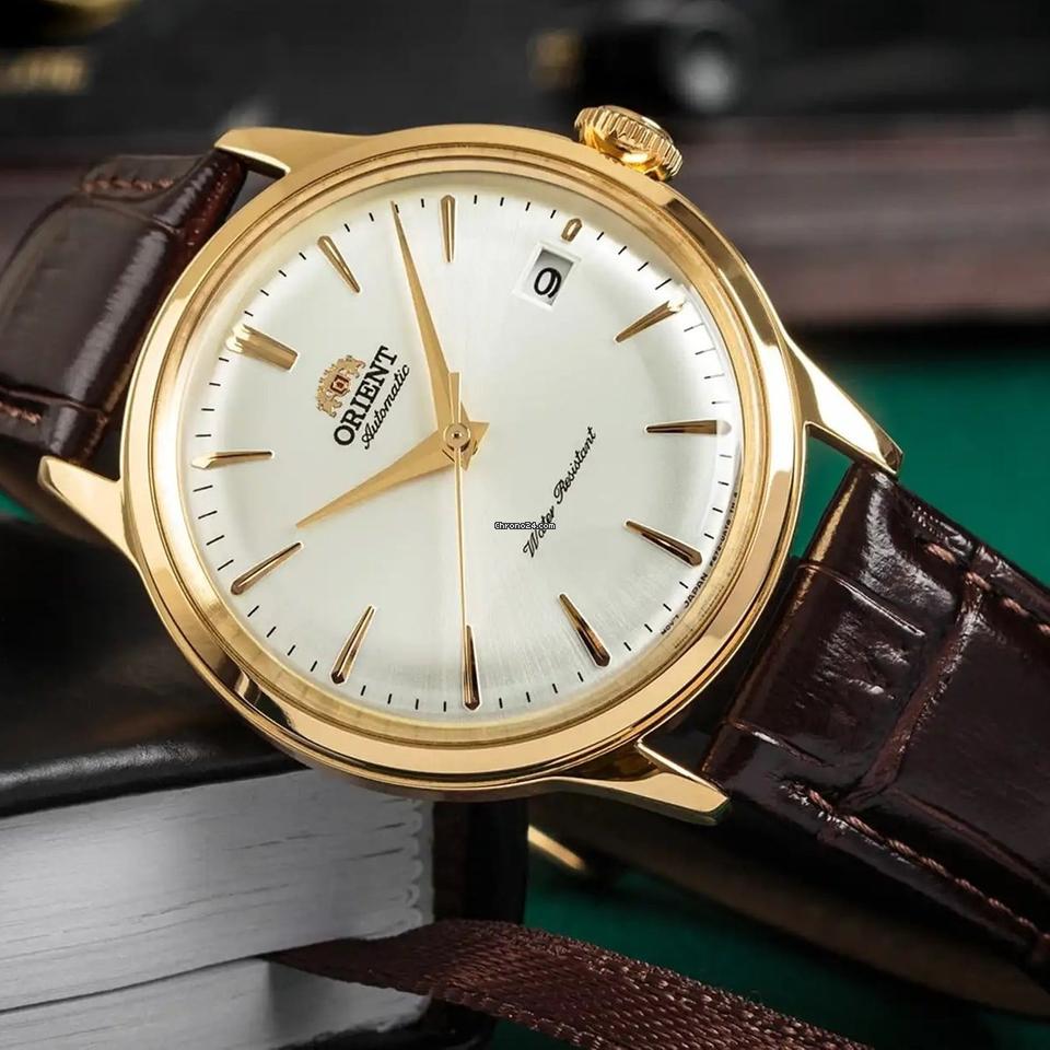 Reloj Orient Hombre Original Bambino 38 mm Marrón RA-AC0M01S