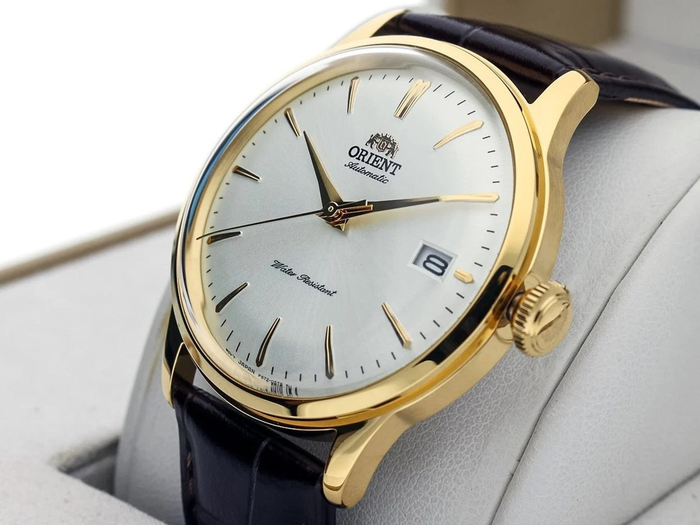 Reloj Orient Hombre Original Bambino 38 mm Marrón RA-AC0M01S