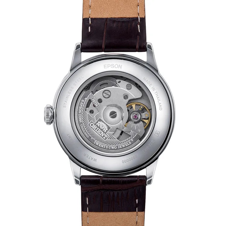 Reloj Orient Hombre Original Bambino 38 mm Marrón RA-AC0M04Y