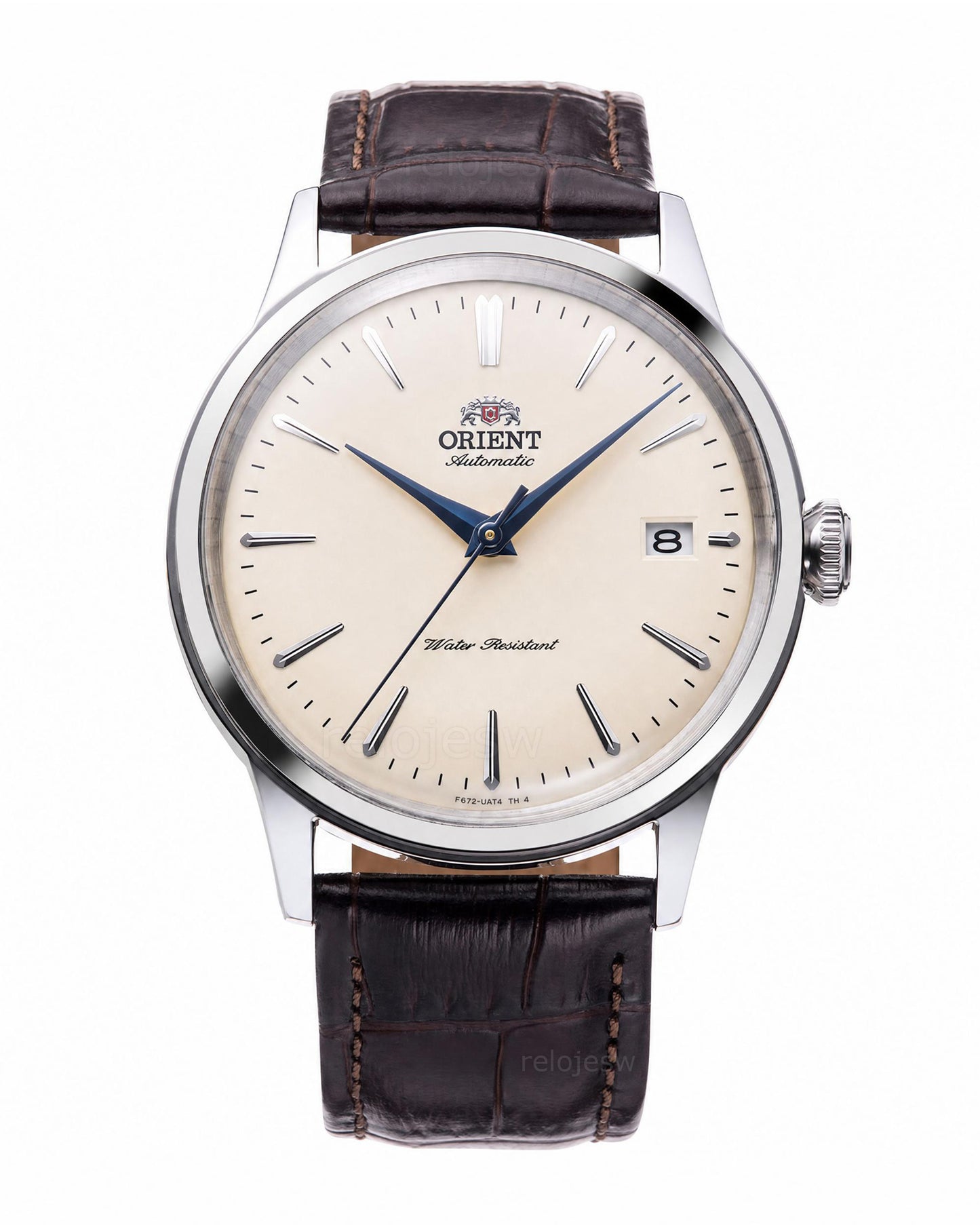Reloj Orient Hombre Original Bambino 38 mm Marrón RA-AC0M04Y