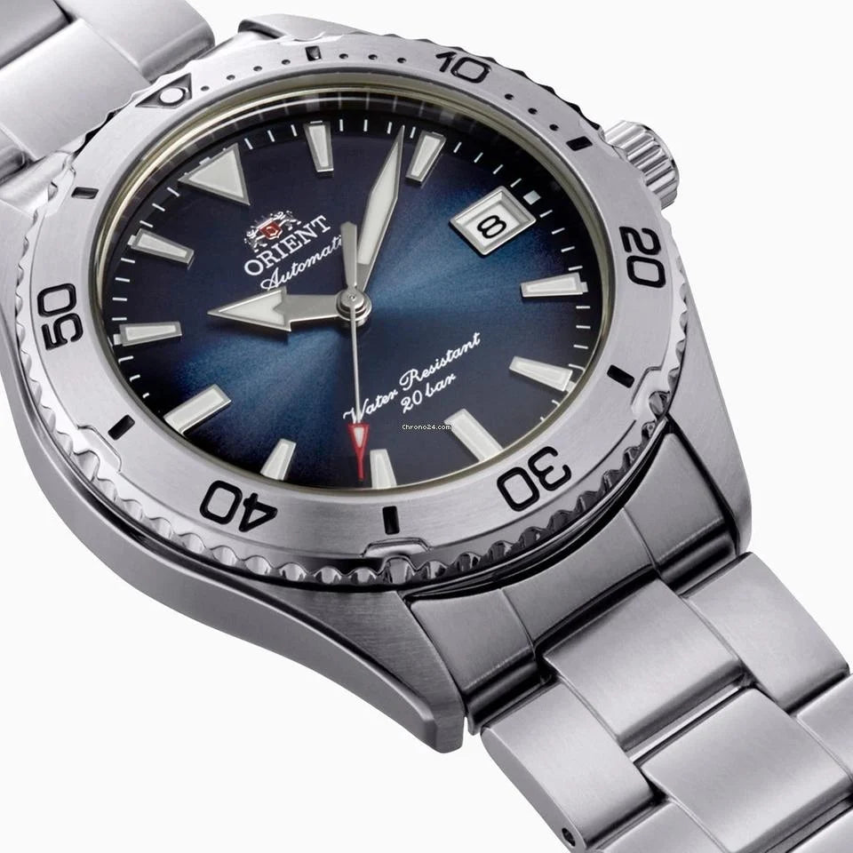 Reloj Orient Hombre Original Mako 40 Plateado RA-AC0Q14L