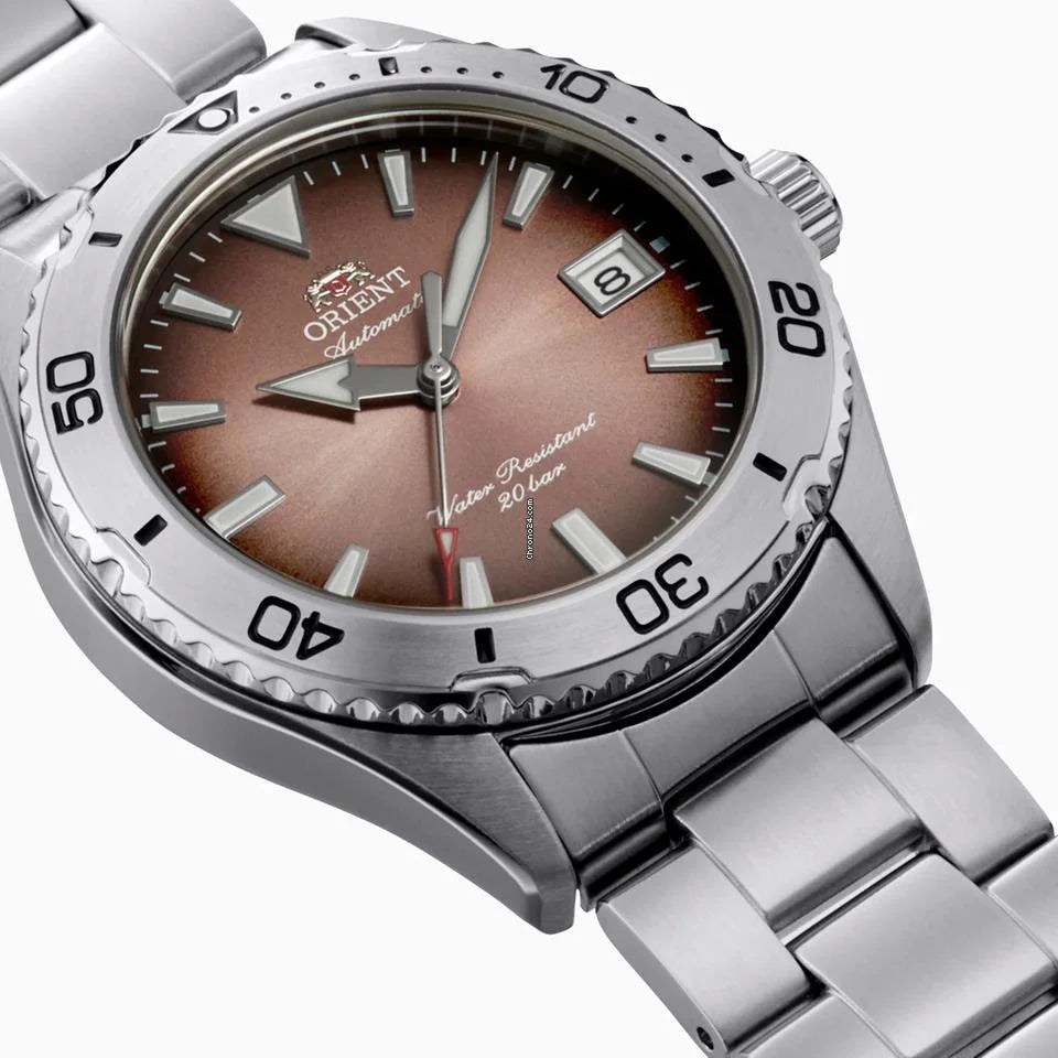 Reloj Orient Hombre Original Mako 40 Plateado RA-AC0Q17Y