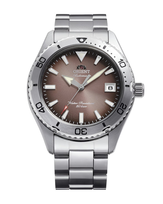 Reloj Orient Hombre Original Mako 40 Plateado RA-AC0Q17Y