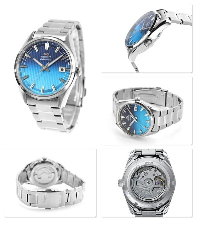 Reloj Orient Hombre Original Stretto Date Plateado RA-AC0R09L