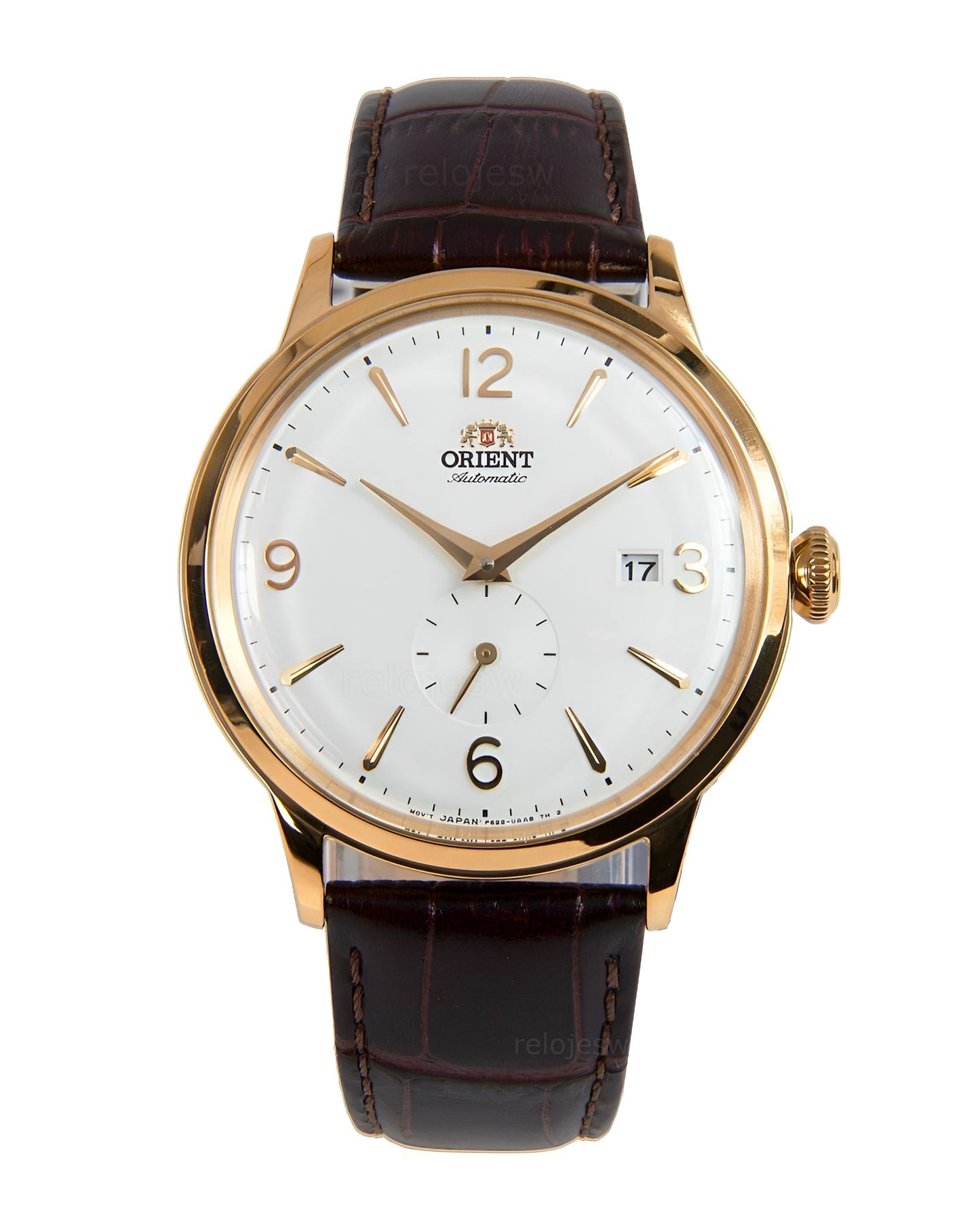 Reloj Orient Bambino Small Seconds Original Marrón RA-AP0004S