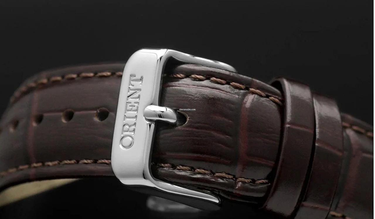 Reloj Orient Hombre Original Bambino 38 mm Marrón RA-BB0003Y