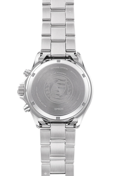 Reloj Orient Mako Cronógrafo Solar Hombre Panda RA-TX0203S