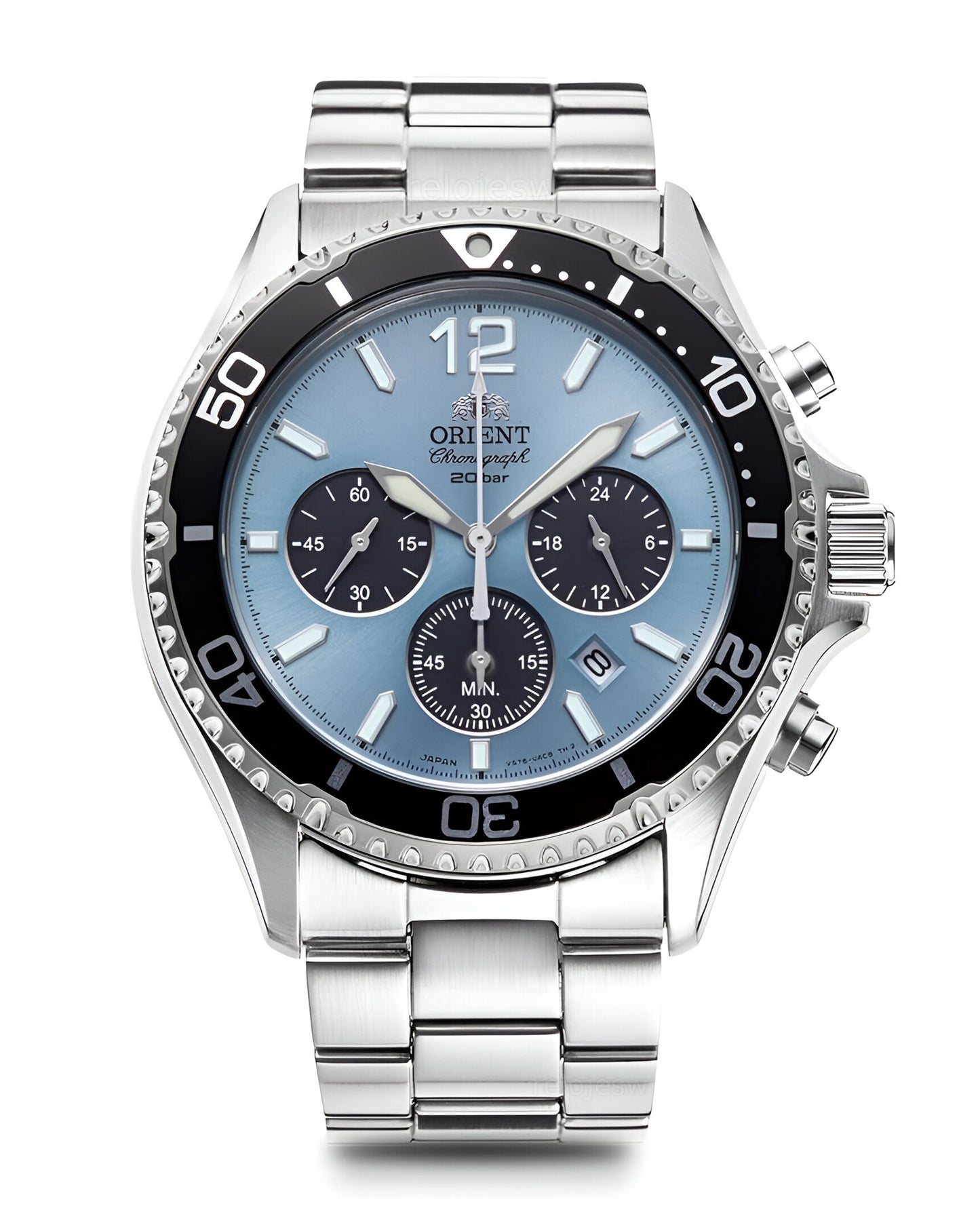Reloj Orient 20º Aniversario Mako Solar Chronograph RA-TX0206L