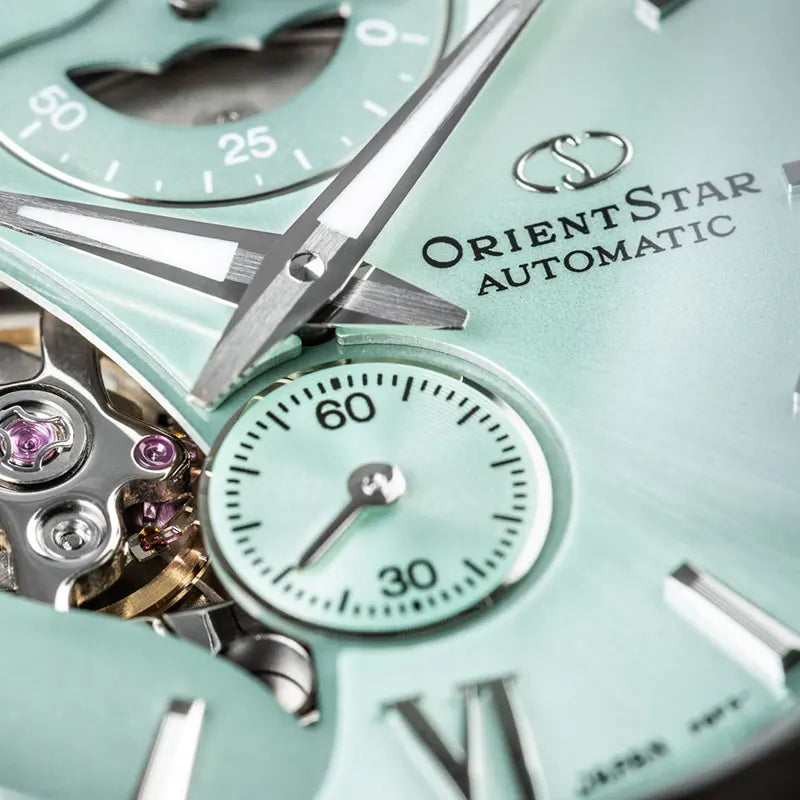Reloj Orient Star Hombre Original Layered Skeleton Plateado RE-AV0B11E