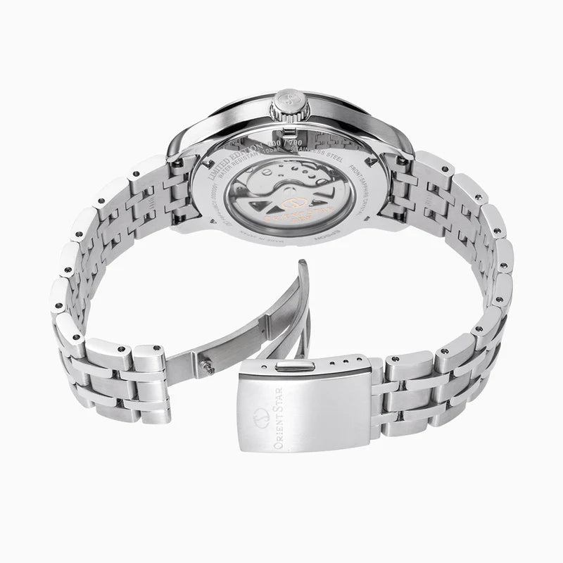 Reloj Orient Star Hombre Original Layered Skeleton Plateado RE-AV0B11E