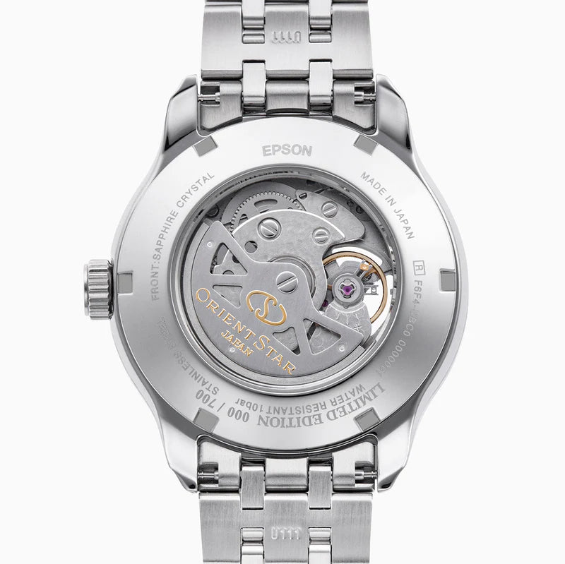 Reloj Orient Star Hombre Original Layered Skeleton Plateado RE-AV0B11E