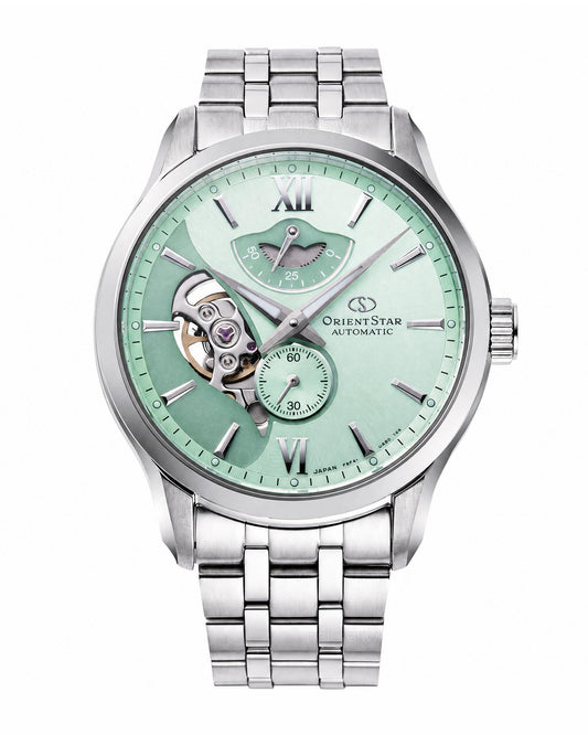 Reloj Orient Hombre Original Layered Skeleton Plateado RE-AV0B11E