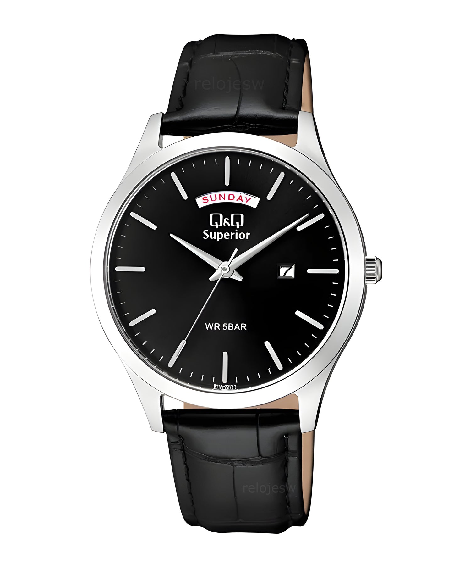 Reloj Q&Q Superior Hombre Original Negro S11A001Y