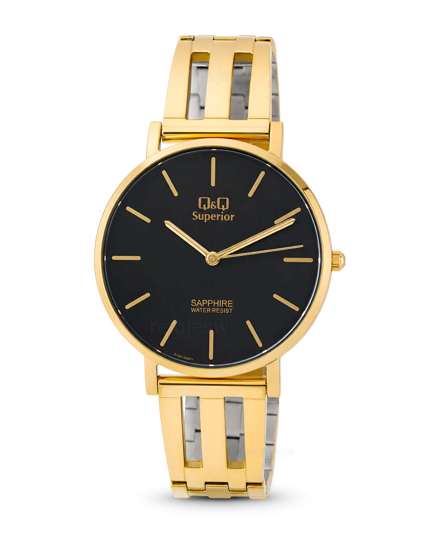 Reloj Q&Q Superior Hombre Original Dorado S13A502Y