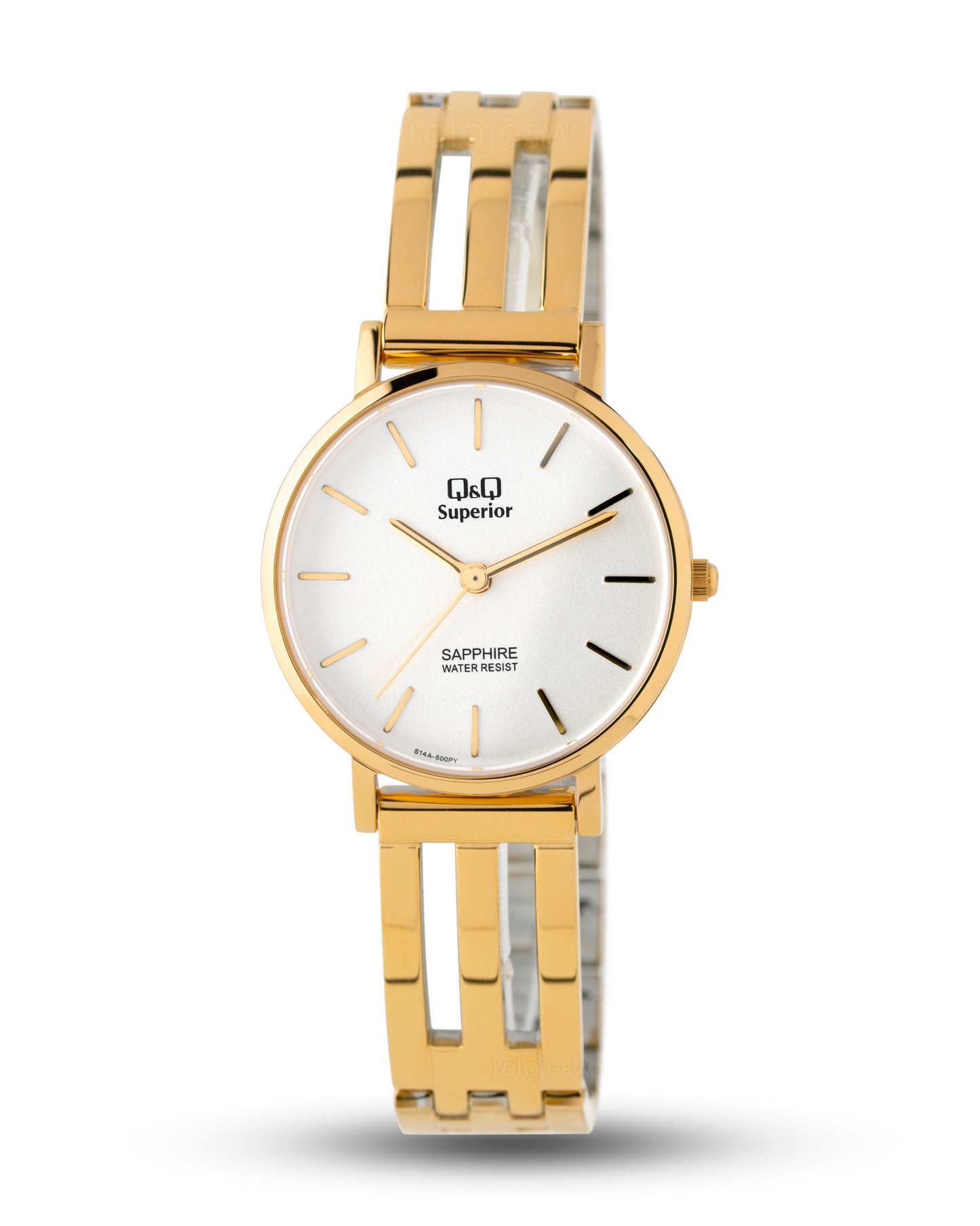Reloj Q&Q Superior Mujer Dorado S14A500Y