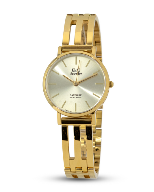 Reloj Q&Q Superior Mujer Dorado S14A501Y