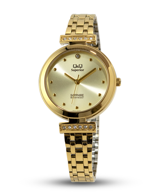 Reloj Q&Q Superior Mujer Dorado S15A502Y