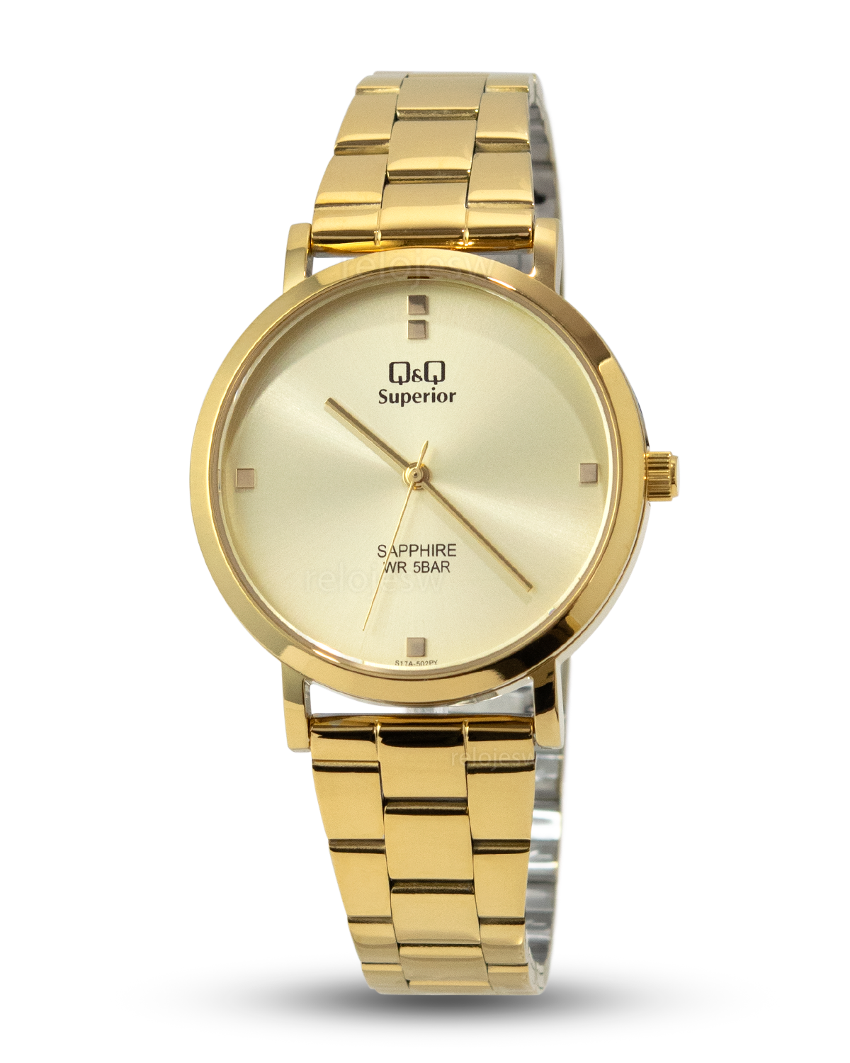 Reloj Q&Q Superior Mujer Dorado S17A502Y