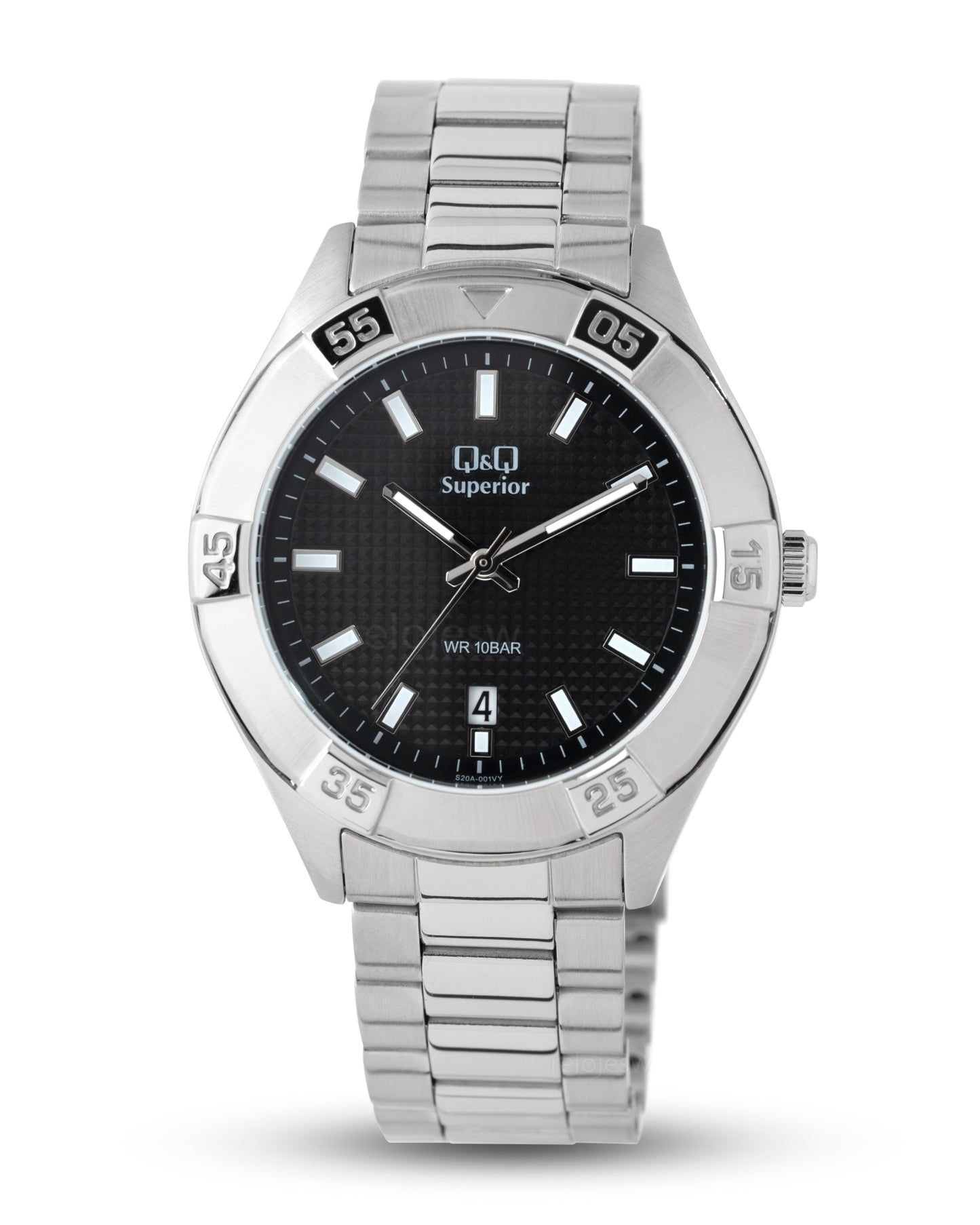 Reloj Q&Q Superior Hombre Original Plateado S20A001Y