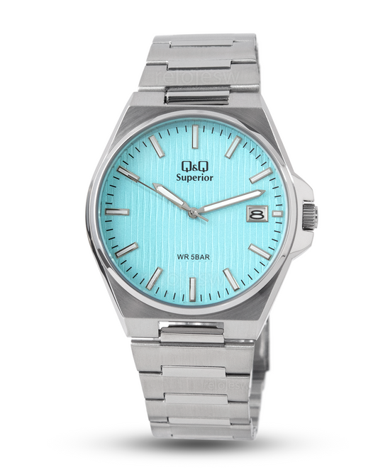 Reloj Q&Q Superior Hombre Plateado S21A004Y