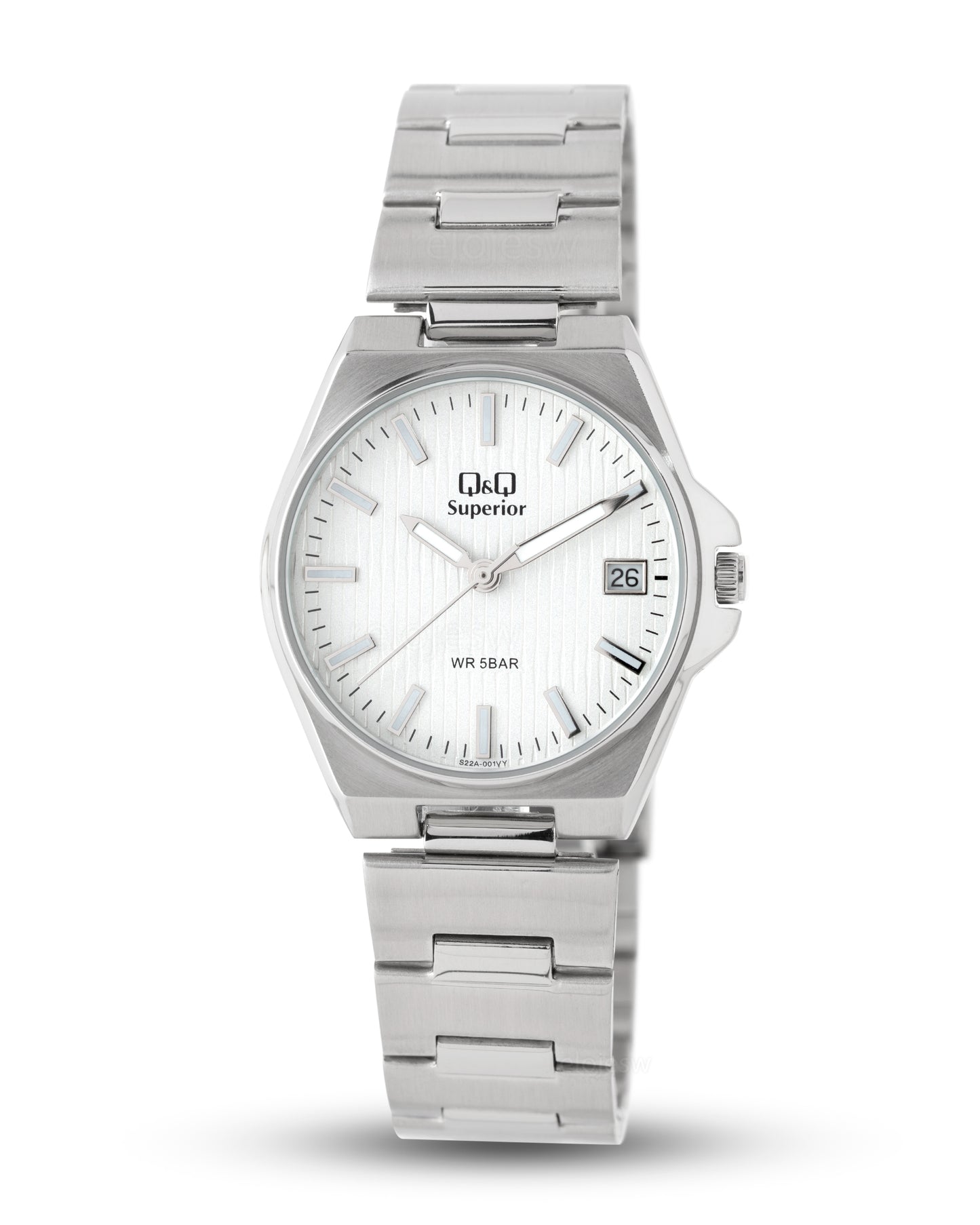 Reloj Q&Q Superior Mujer Original Plateado S22A001Y